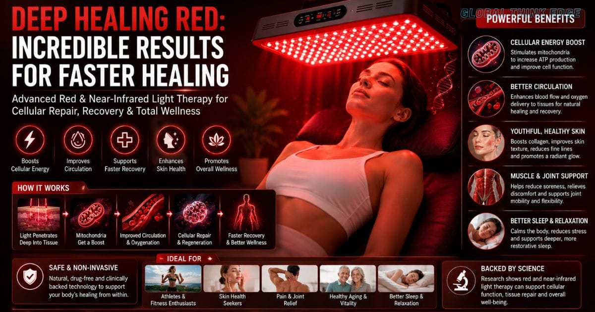 Deep Healing Red: