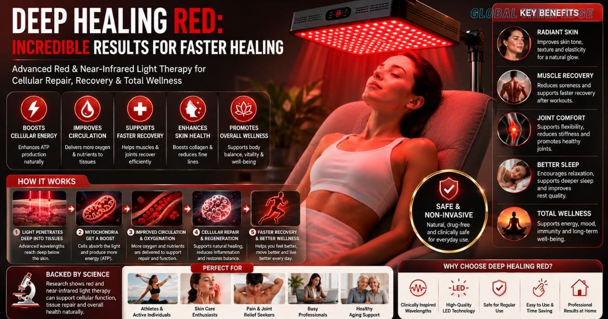 Deep Healing Red: