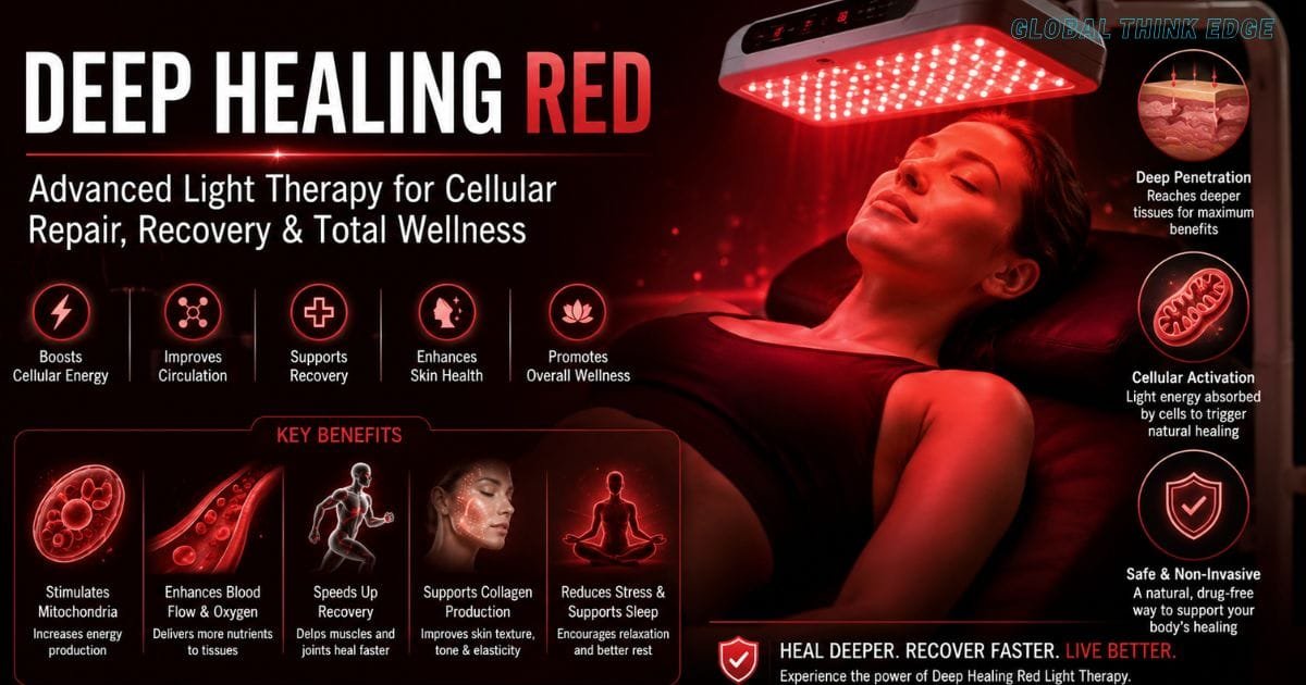 Deep Healing Red: