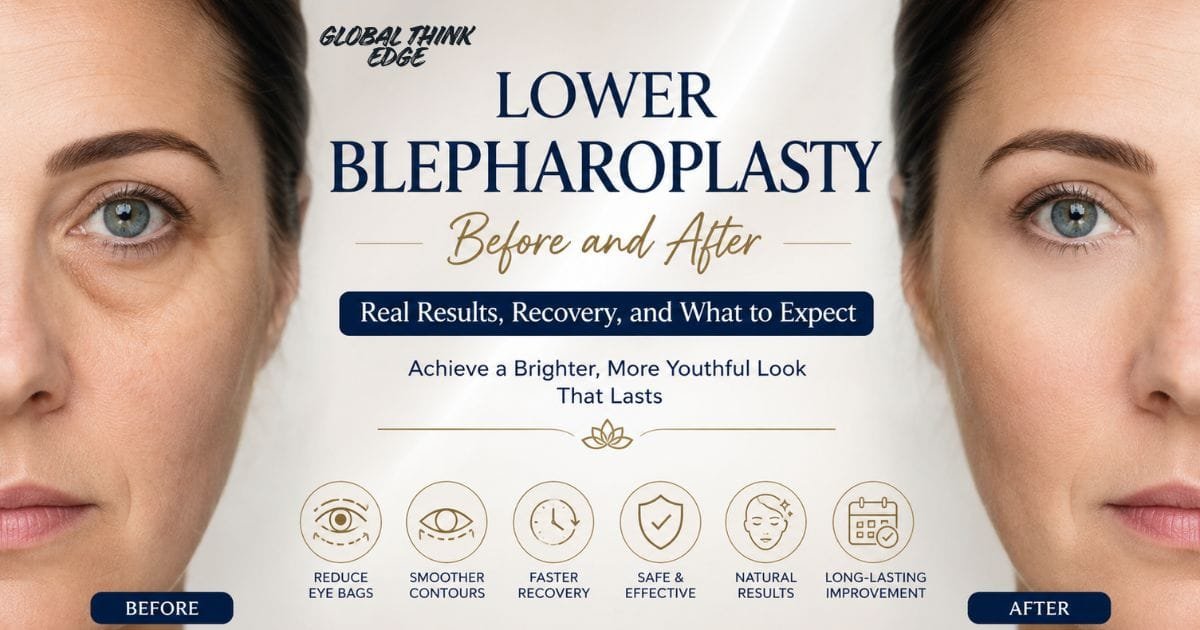 Lower Blepharoplasty Before and After