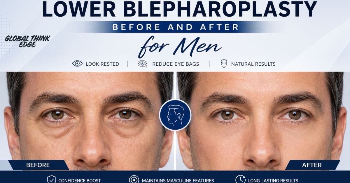 Lower Blepharoplasty Before and After