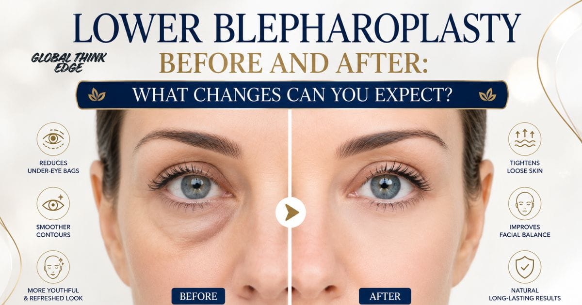 Lower Blepharoplasty Before and After