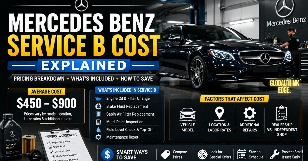 Mercedes Benz Service B Cost