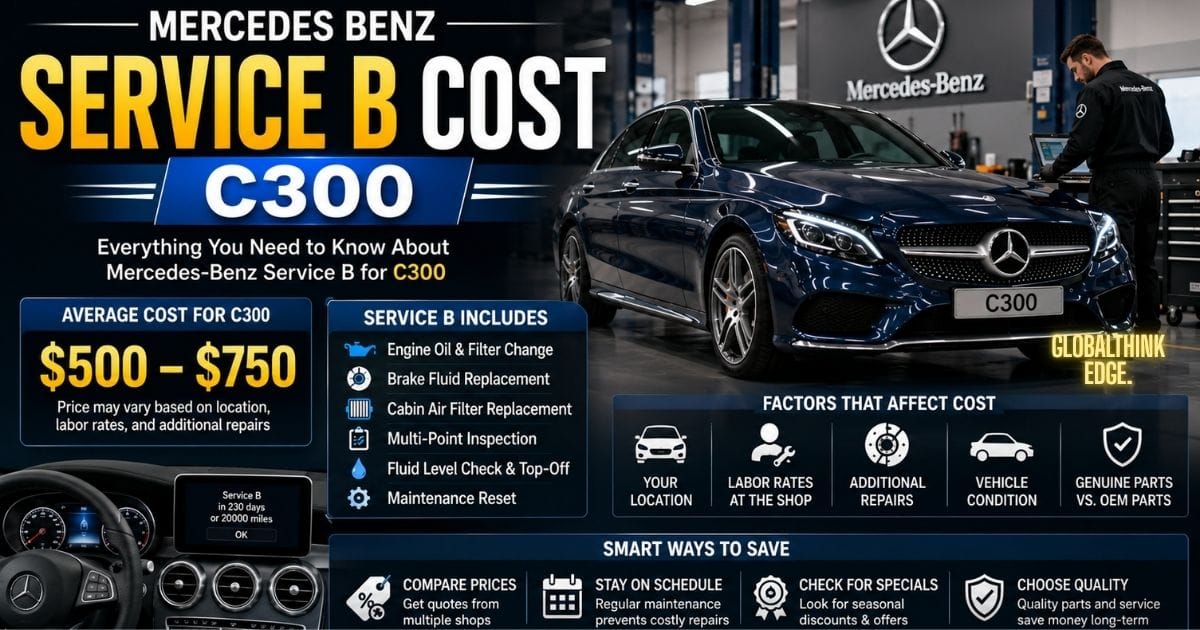 Mercedes Benz Service B Cost