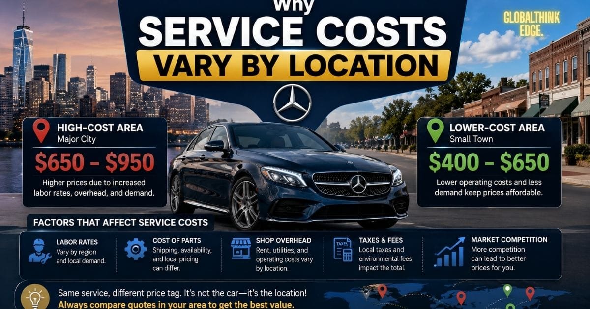Mercedes Benz Service B Cost