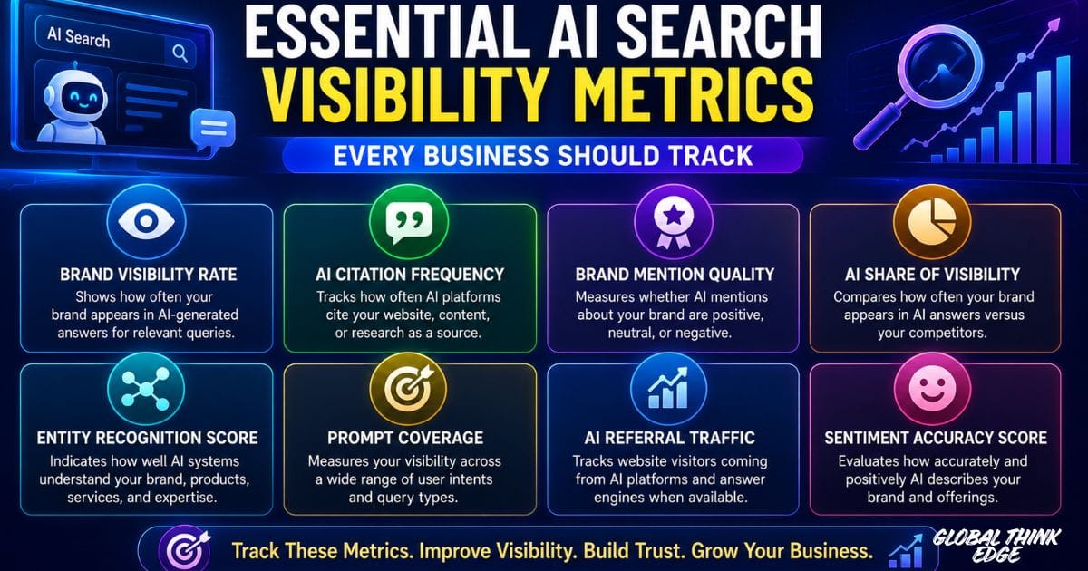 AI Search Visibility Metrics KPIs