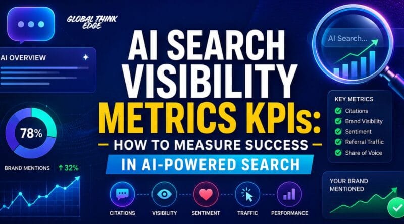 AI Search Visibility Metrics KPIs