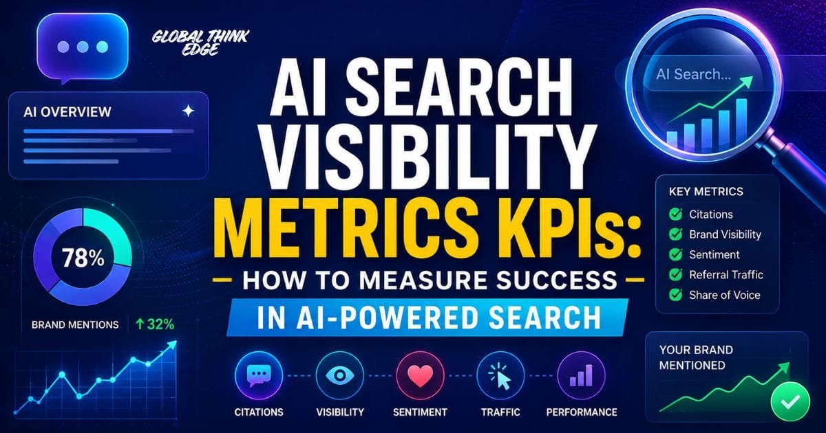 AI Search Visibility Metrics KPIs