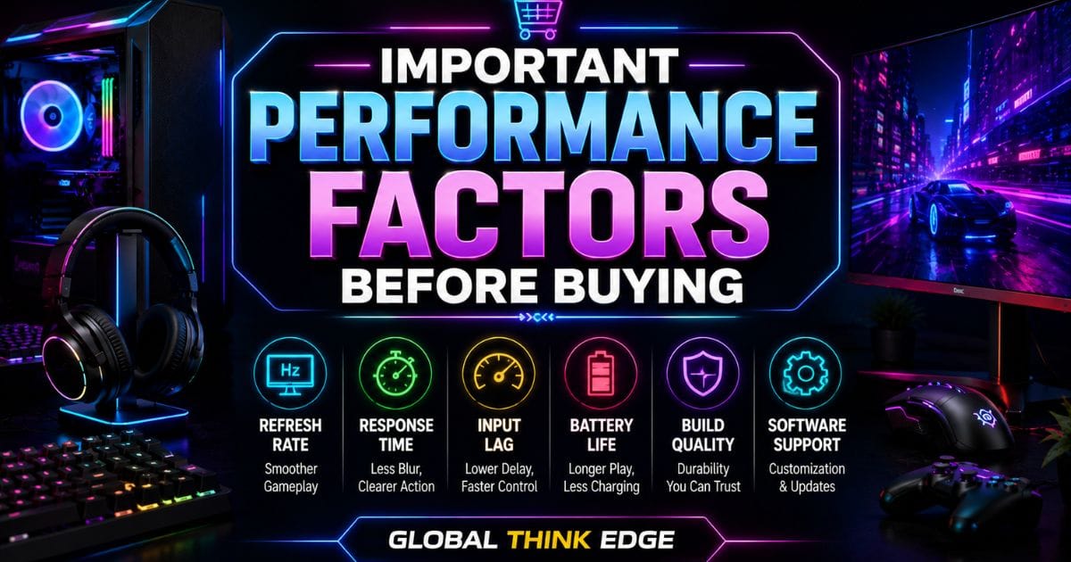 Important Performance Factors Before Buying