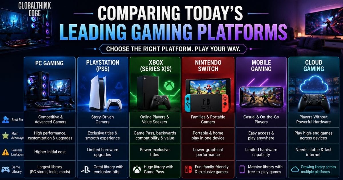 Eurogamersonline The Different Types