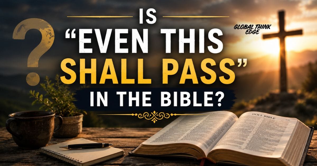 Even This Shall Pass