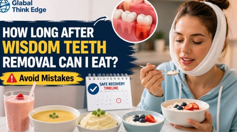 How Long After Wisdom Teeth Removal Can I Eat