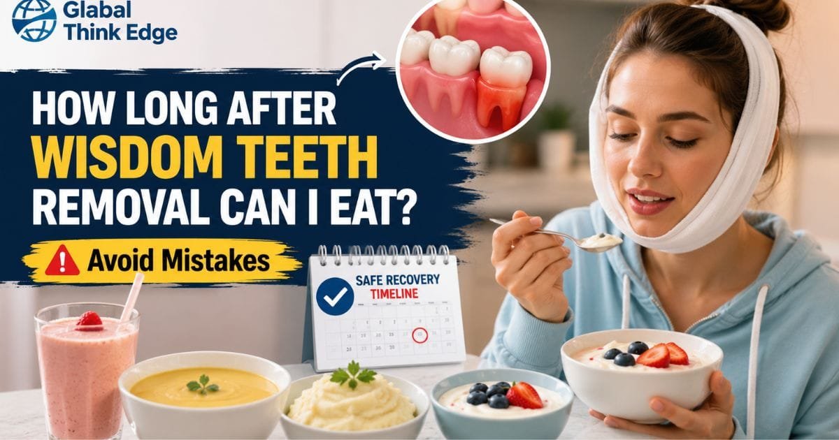 How Long After Wisdom Teeth Removal Can I Eat