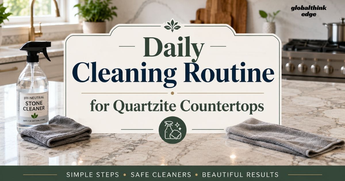 How to Clean Quartzite Countertops