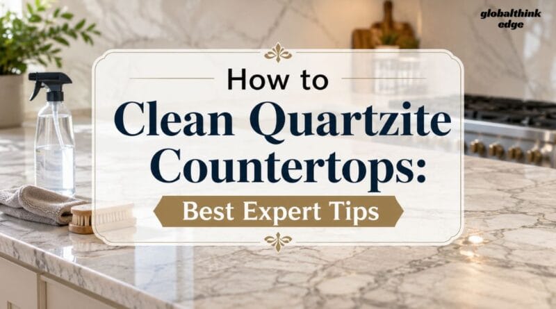 How to Clean Quartzite Countertops