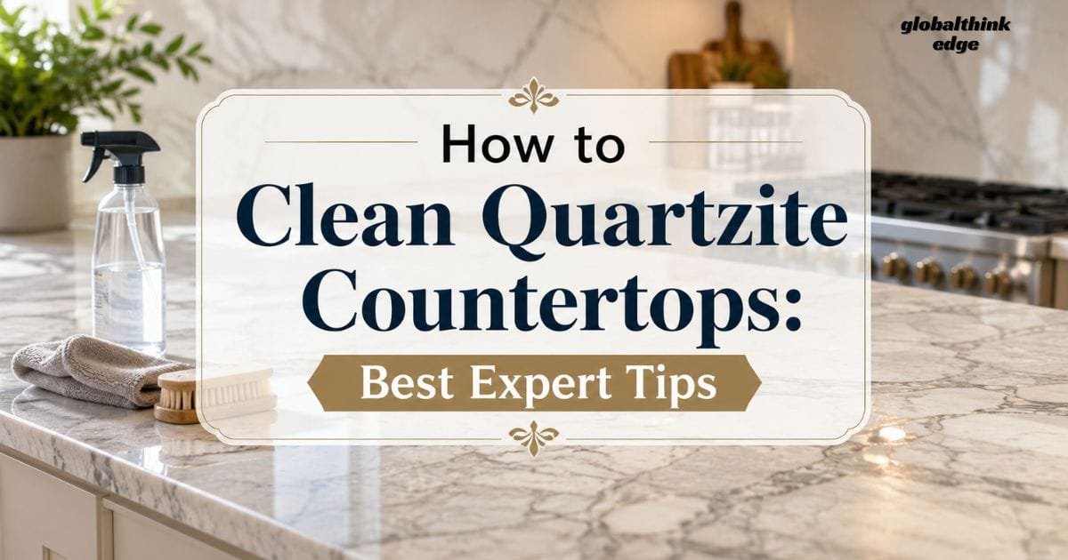 How to Clean Quartzite Countertops