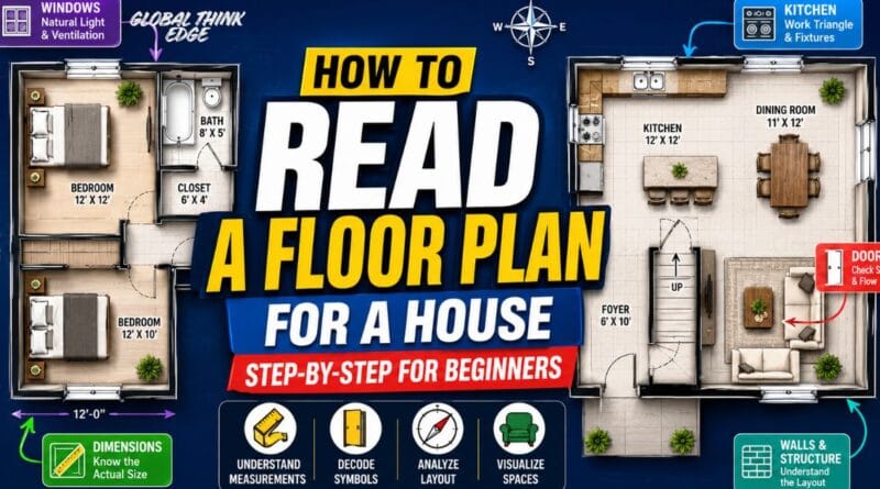How to Read a Floor Plan for a House