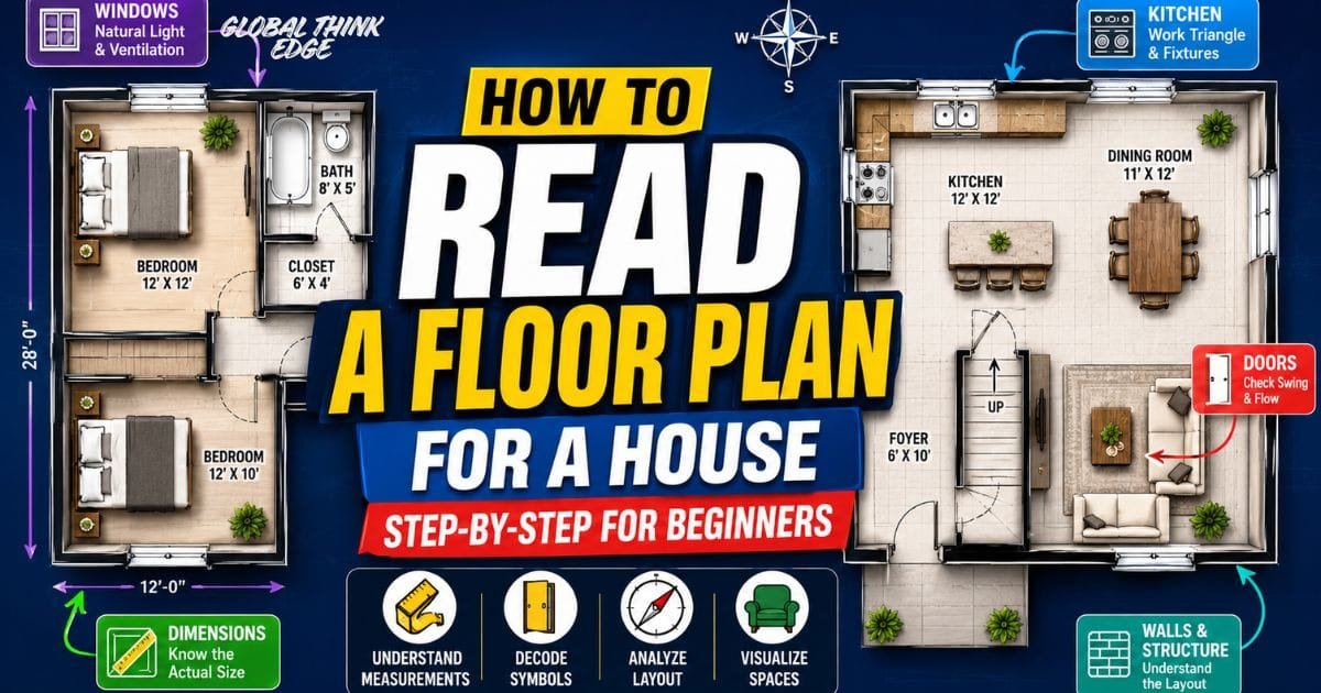 How to Read a Floor Plan for a House