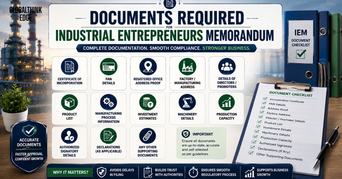 Industrial Entrepreneurs Memorandum