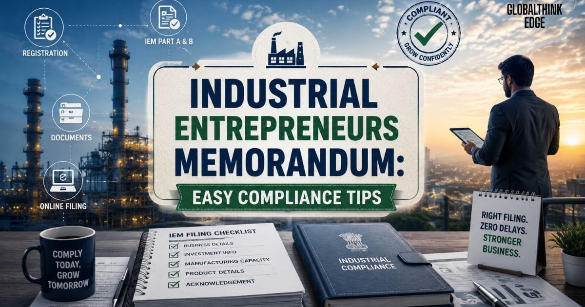 Industrial Entrepreneurs Memorandum