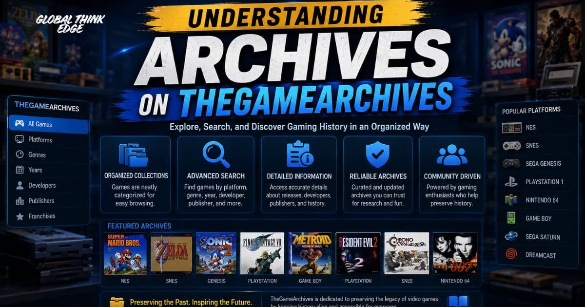 Thegamearchives updates