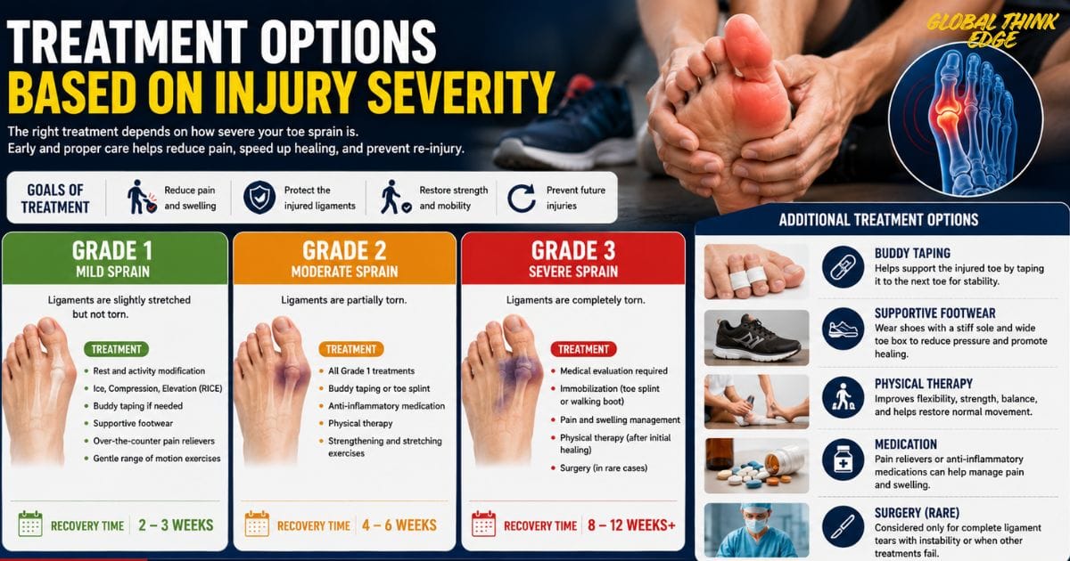 Toe Sprain