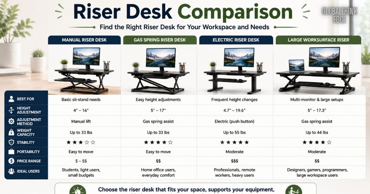 What Is a Riser Desk