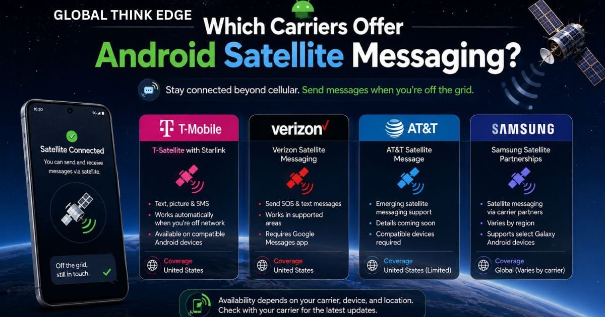 Android 15 Satellite Messaging Support