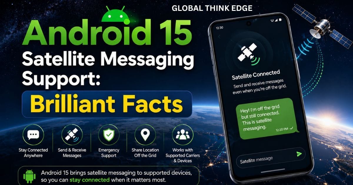Android 15 Satellite Messaging Support