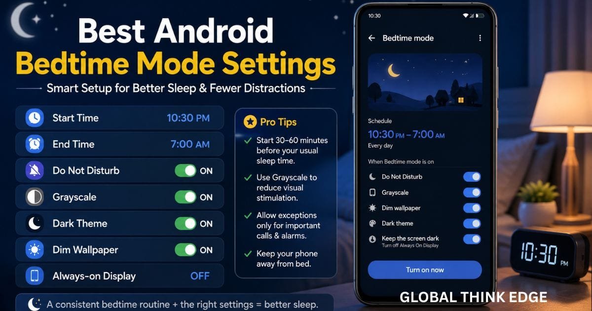 Android Bedtime Mode