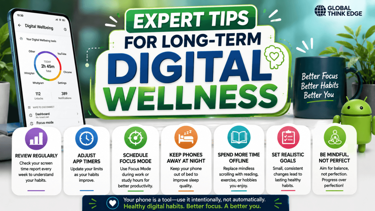 Android Digital Wellbeing Tips