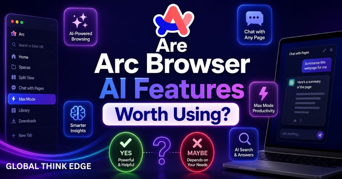 Arc Browser AI Features