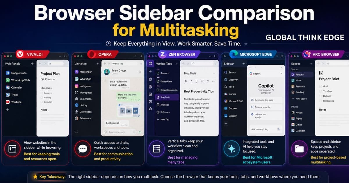 Browser Sidebar Comparison