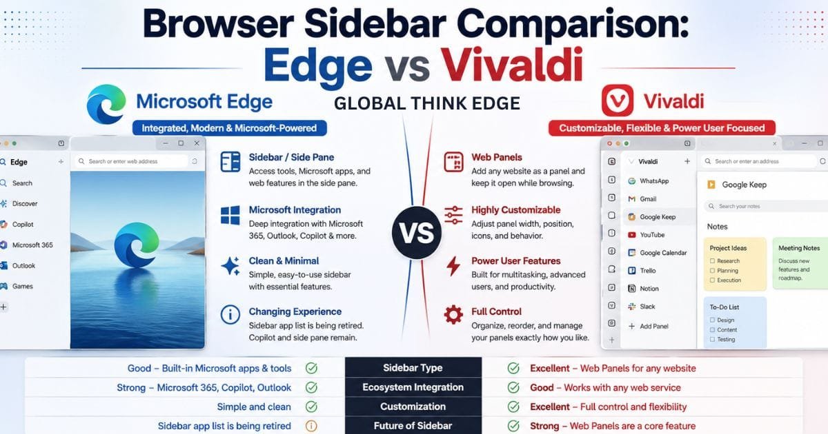 Browser Sidebar Comparison