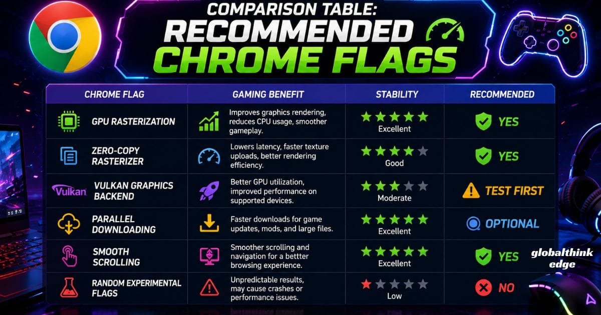 Chrome Flags for Gaming