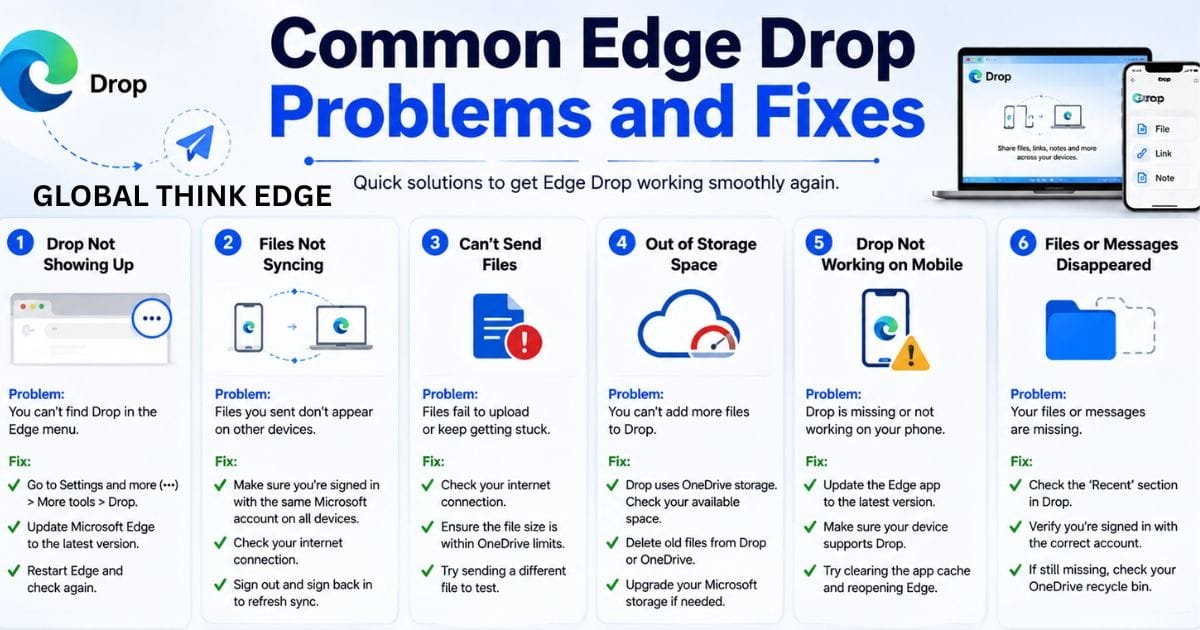 Edge Drop Feature