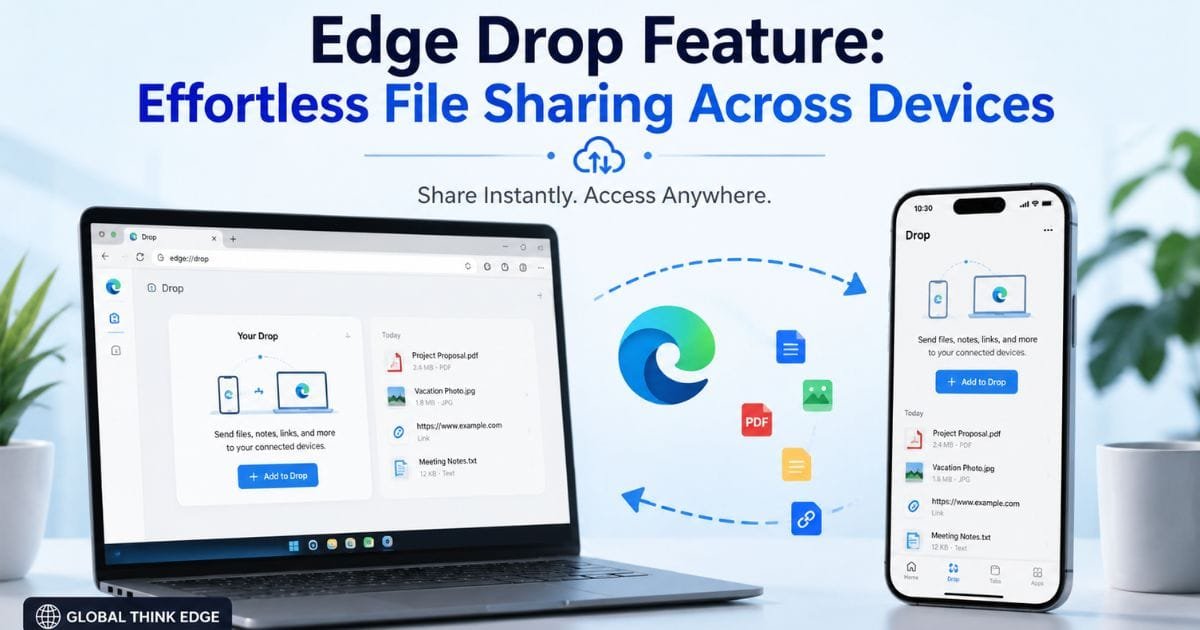 Edge Drop Feature