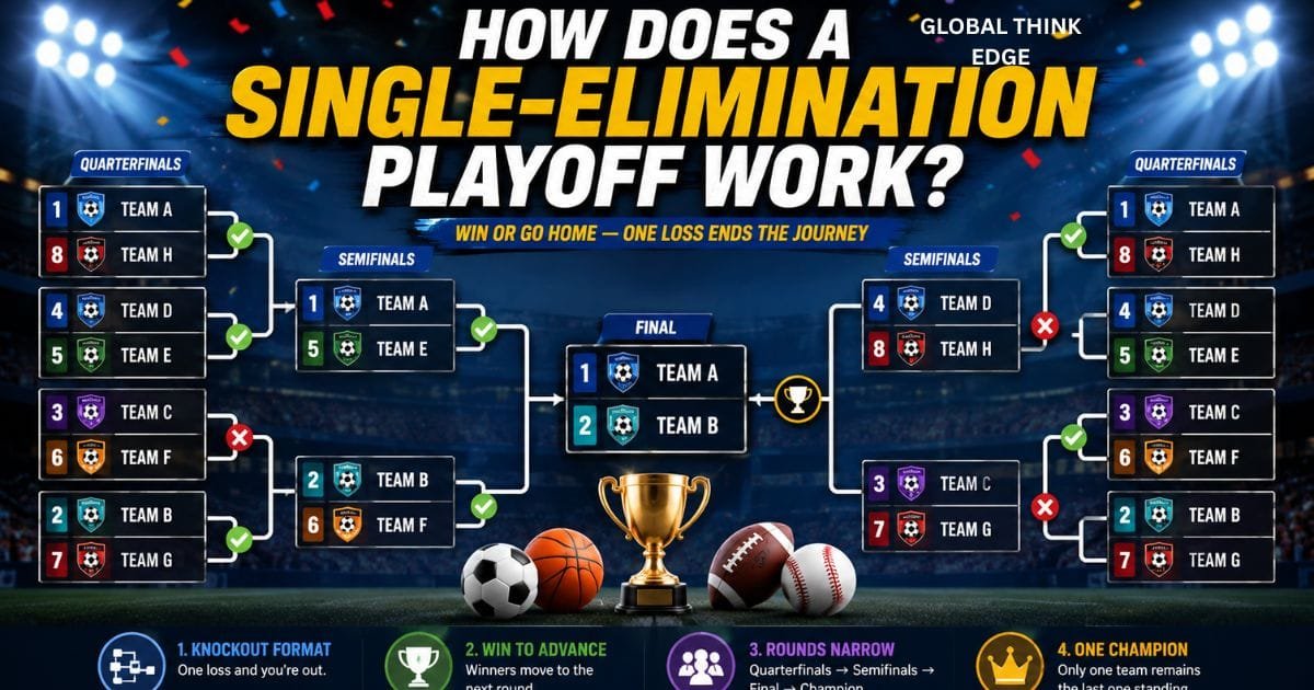 How Do Sports Playoff Brackets Work