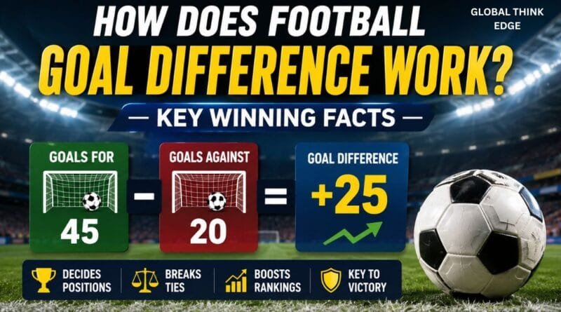 How Does Football Goal Difference Work
