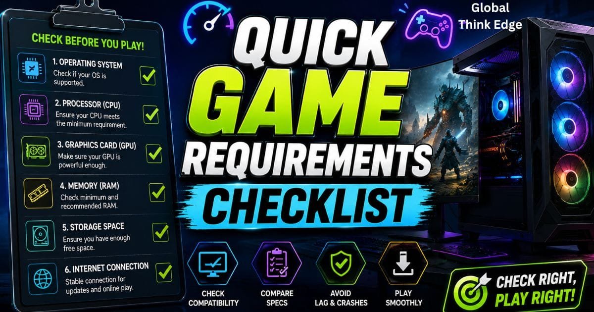 How to Check Game System Requirements