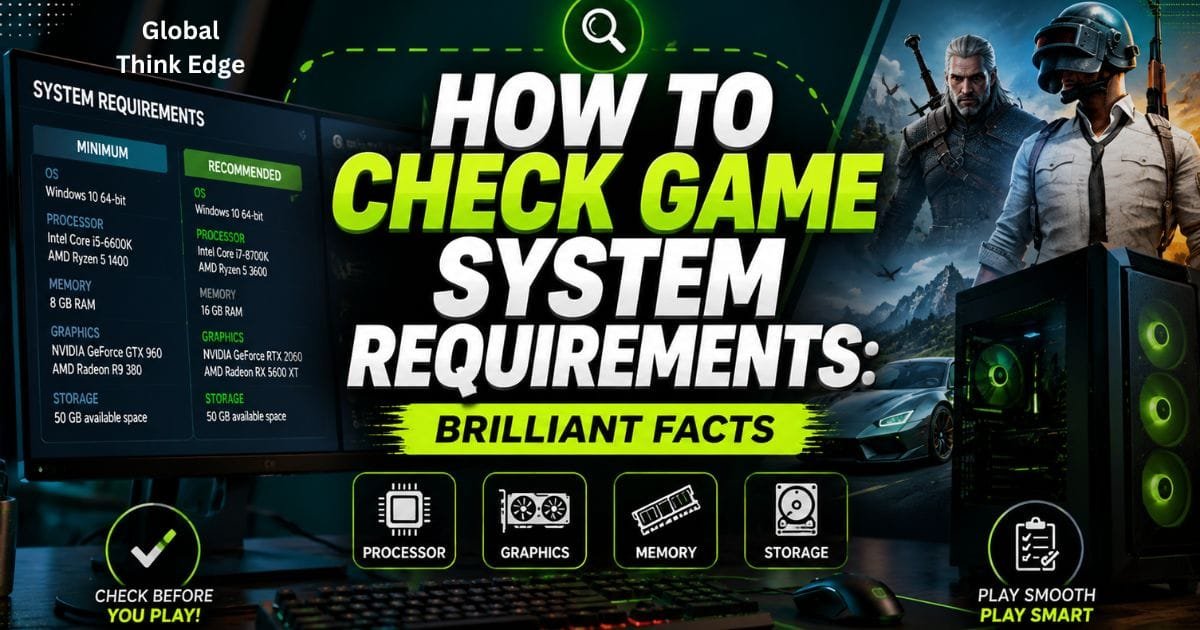 How to Check Game System Requirements
