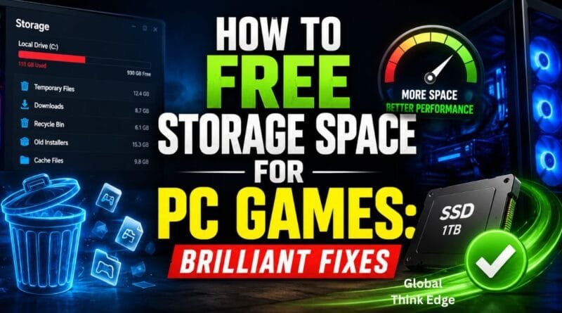 How to Free Storage Space for PC Games