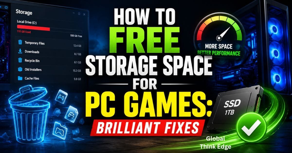 How to Free Storage Space for PC Games