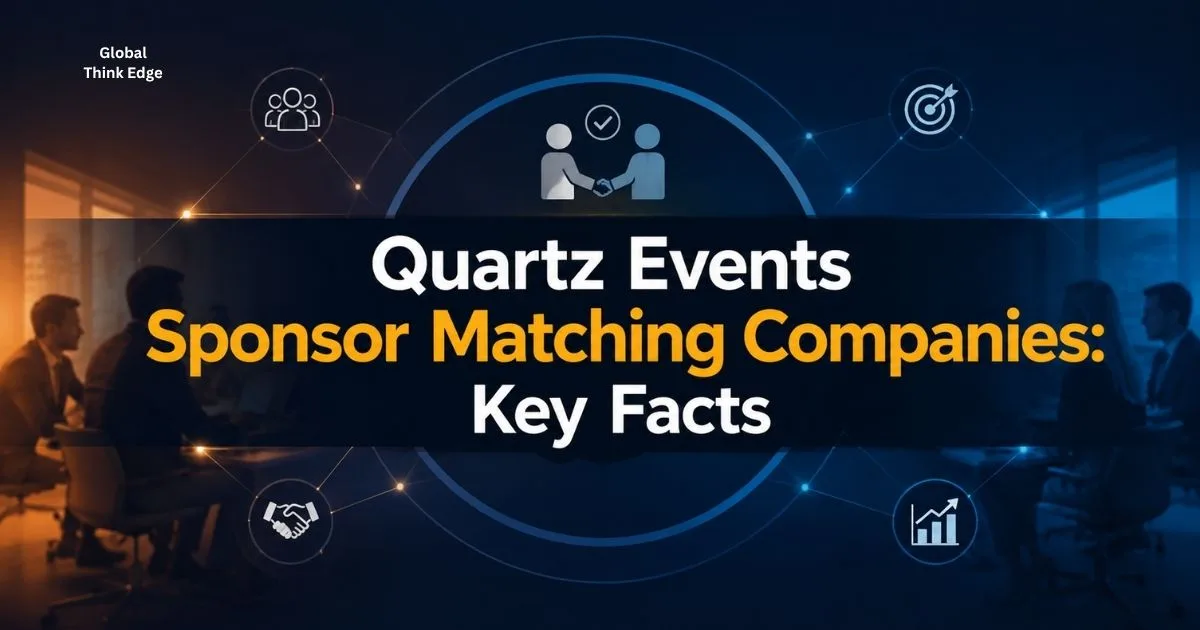 Quartz Events Sponsor Matching Companies