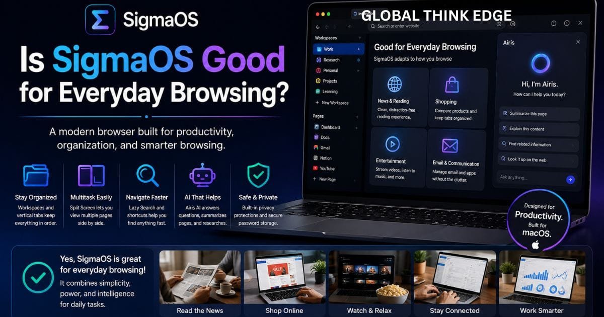 SigmaOS Browser Review