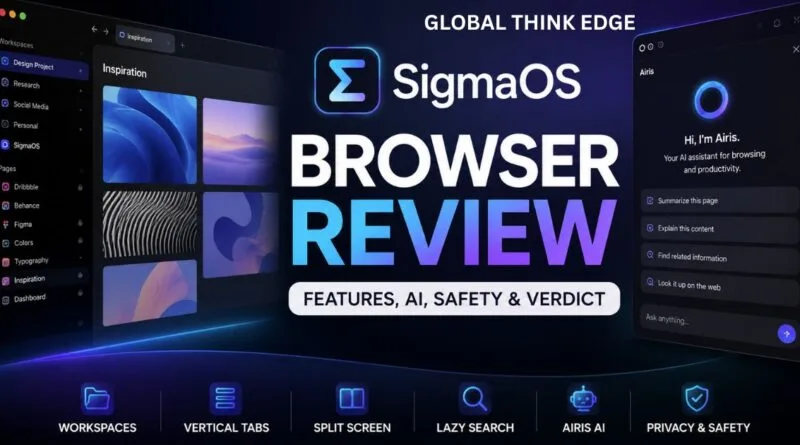 SigmaOS Browser Review