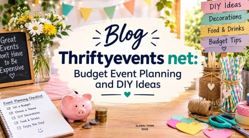 Blog Thriftyevents net