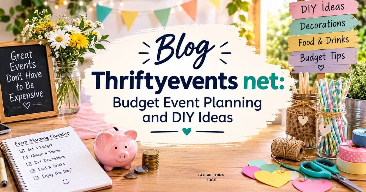 Blog Thriftyevents net