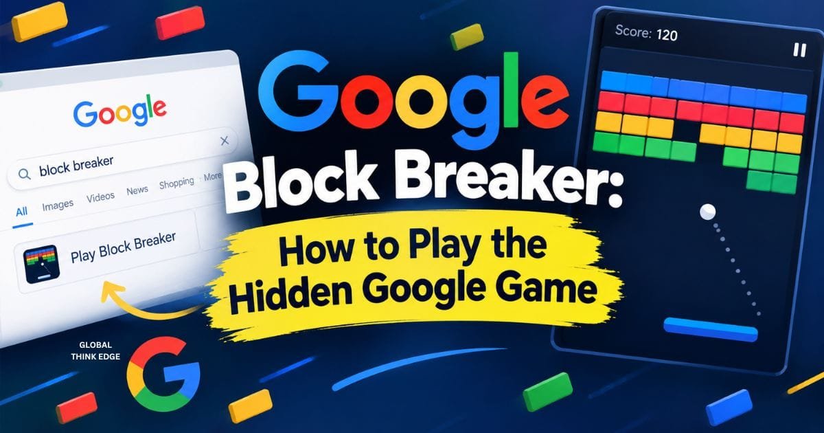 Google Block Breaker
