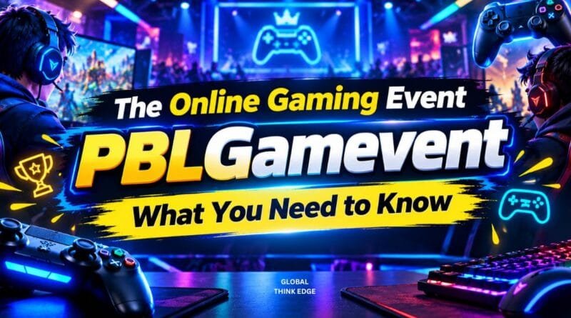 The Online Gaming Event PBLGamevent